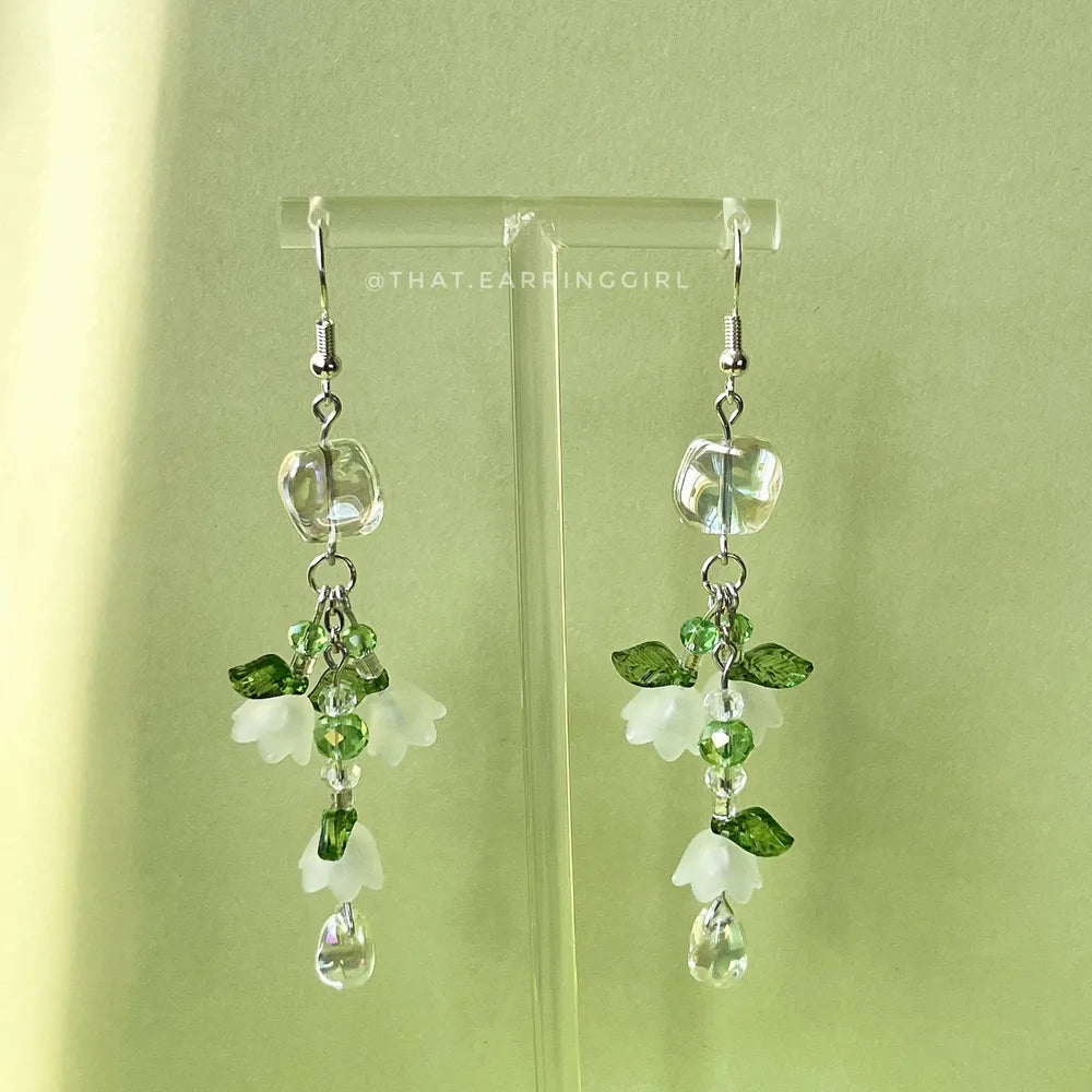 Lily of the Valley - Handmade Earrings