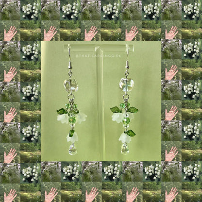 Lily of the Valley - Handmade Earrings