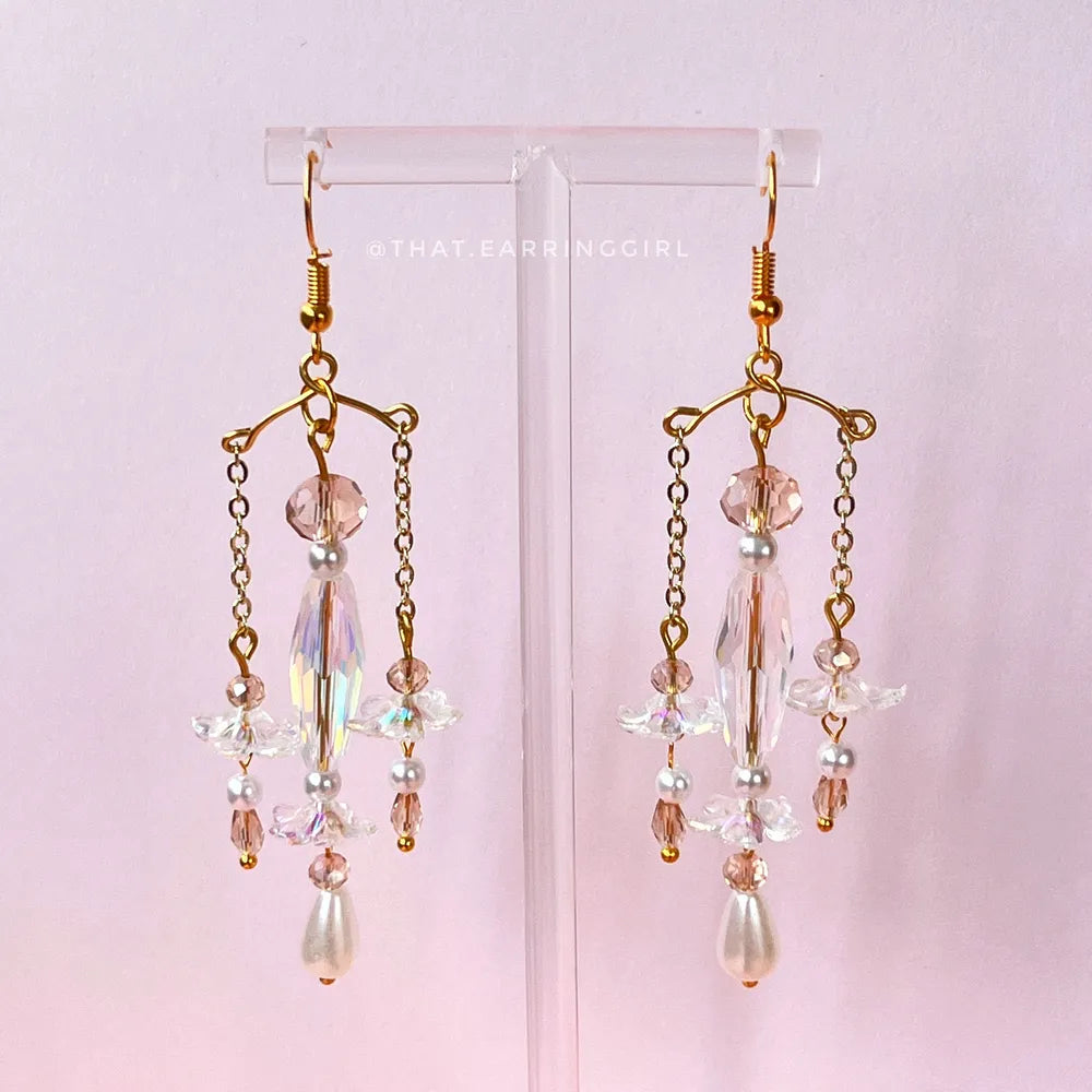 Spring Chandeliers - Handmade Earrings