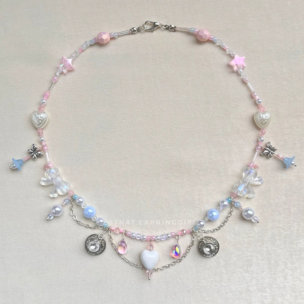 Sweetheart Tea Party - Handmade Necklace