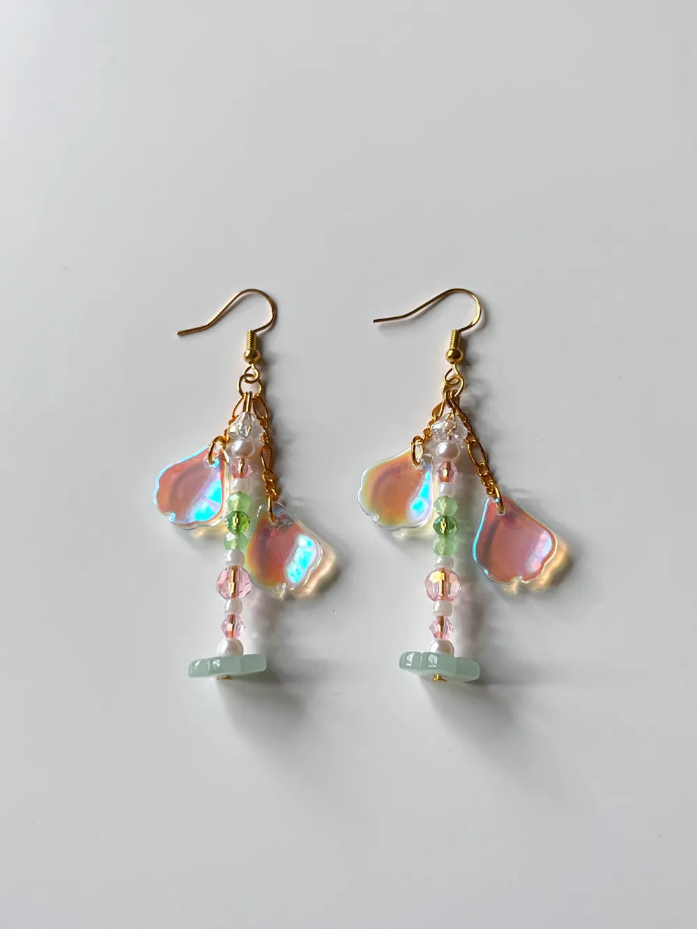 Shiny Petal - Handmade Earrings