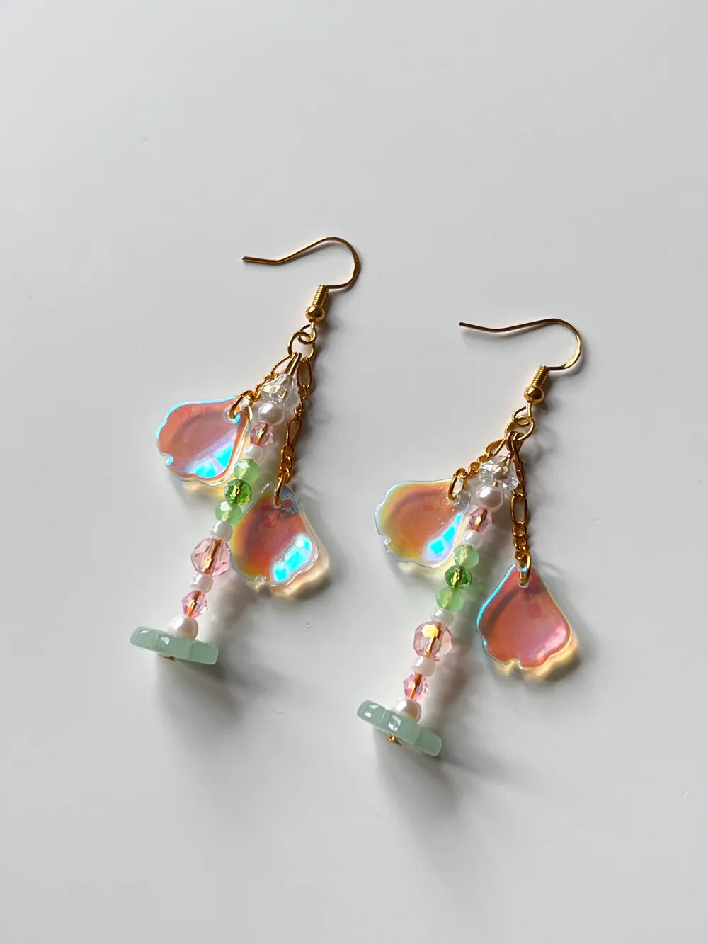 Shiny Petal - Handmade Earrings