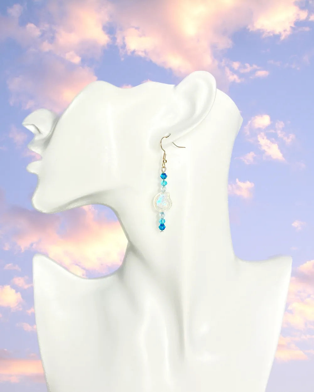 Royal Ammonite - Handmade Earrings